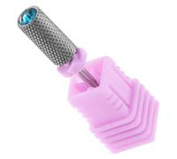 IDEANATEGRATE Safety Bits for Nail Drill in Metal with Simple Structure, Designed for Cuticle and Nail Care at Home and Salons