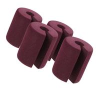 IDEANATEGRATE Set 4 Pezzi Fermaporte Antipizzicamento in Schiuma a Forma Cilindrica, Protezione Sicura per Maniglie Porte, per Casa
