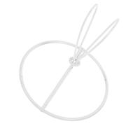 IDEANATEGRATE Supporto Anello per Paralume Fai da Te in Metallo Bianco 90 Mm, Telaio per Paralume a Gabbia, Anello di Montaggio per Lampade da Terra, Adatto a Casa, Sala da Pranzo e Bar