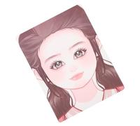 IDEANATEGRATE Tavola Strumento Portatile per Pittura del Viso Riutilizzabile in Pet per Pratica del 1 Foglio per Esercizi di Disegno Viso per Artisti del Make-up