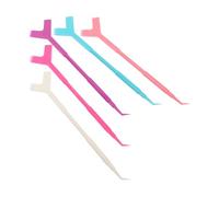 IDEANATEGRATE Y-Shaped Mascara Brush e Lash Perm Tool in ABS, Set da 50 Pezzi per Laminazione e Permanente, Ideale per Personale Femminile Colore Casuale