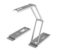 IDEAO DC400 4K USB Document camera, webcam pc e scanner documenti, 3 in 1, 13MP, 4K/30fps, 1080p/60fps, microfono, l'autofocus, Luce LED, 100+ OCR, Win, Mac, Chromebook, Educazione online