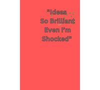 Ideas So Brrilliant Even I'm Shocked: Cool Stamp journal 120 pages 6x9" ideal for mom,dad,kids,students,stamp lovers etc..