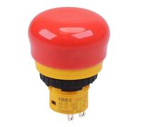 Idec AB6E-3BV02PRH - Interruttore di emergenza 250 V/AC 3 A, 2 Oeffner IP65, 1 pezzo
