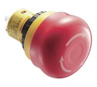 Idec AB6E-3BV02PRM - Interruttore di emergenza 250 V/AC 3 A, 2 Oeffner IP65, 1 pezzo