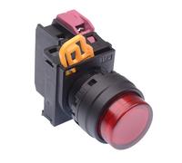 IDEC Rosso 12V Illuminato 22mm Mantenuta Interruttore a Pulsante Nc IP65