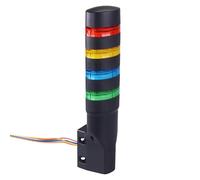 IDEC Rosso/Giallo/Blu/Verde Pila Luce LED Torre Montaggio a Parete 24VAC /Dc