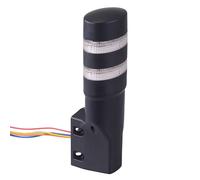 IDEC Rosso/Giallo Lenti Trasparenti Pila Luce LED Torre Staffa a Muro 24VAC /Dc