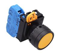 IDEC YW1B-A1E10Y Interruttore Pulsante 22mm Giallo 1NO IP65 10A