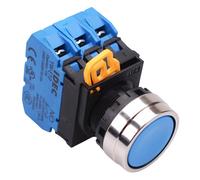 IDEC YW4B-A1E30S Interruttore Pulsante 22mm Blu 3NO IP65 10A