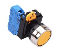 IDEC YW4B-M1E10Y Interruttore Pulsante 22mm Giallo 1NO IP65 10A