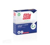 Ideco Fittydent - Cuscinetti Adesivi Morbidi per Portatori di Protesi, 30 Pezzi