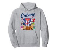 Idee per Abiti con Bandiera Cubana per Bambini e Bandiera ispanica di Cuba Felpa con Cappuccio