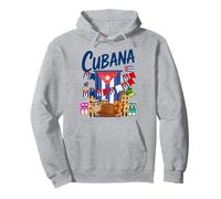 Idee per Abiti con Bandiera Cubana per Donne e Bandiera ispanica di Cuba Felpa con Cappuccio