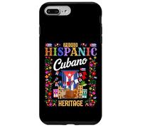 Idee per abiti da uomo con bandiera cubana e Herencia Hispana Cubano Custodia per iPhone 7 Plus/8 Plus