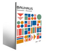 Idee per decorare con immagini stile Bauhaus