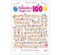 Idee Regalo 100 Anni Compleanno Donna e Uomo - Biglietto Auguri 100 anni Donna e Uomo per Amica e Amico - Addobbi Compleanno 1925 Regali - Festa Decorazioni Compleanno 100 anni