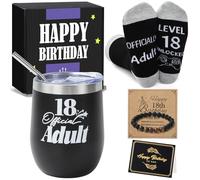Idee regalo di compleanno per ragazzo di 18 anni, cesti regalo di compleanno unici e divertenti per ragazzi 18° adolescente, idee regalo di compleanno per ragazzi, figlio, nipote, amico, compleanno