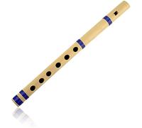 Idee regalo di compleanno uniche in legno indiano autentico flauto in bambù a forma di D Key Fipple Woodwind strumento musicale registratore tradizionale Bansuri fatto a mano novità regali uomini