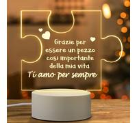 Idee Regalo Donna Uomo Natale; Lampada Regali Anniversario San Valentino per Lui