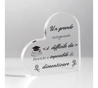 Idee Regalo Insegnanti Regalo Maestra Fine Anno Targa Maestra Grazie Maestro Placca Acrilica Regali Maestre Elementare Asilo Regalo Insegnante Regalo per Professoressa Regalo Professori Terza Media