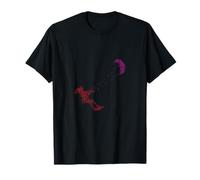 Idee Regalo per Uno Sportivo d'Acqua con Kiteboarding Maglietta