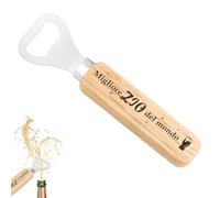 Idee Regalo Zio Compleanno da Nipote, Regali per Zii Speciale Natale da Nipoti, Divertente Zio Compleanno Simpatici Apribottiglie in Legno Zii Festa del Papa Uomo