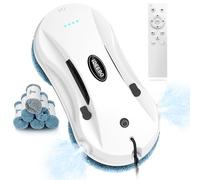 iDEEBO C200 Robot Lavavetri con Getto d'acqua Automatico, Navigazione Intelligente, Robot Pulisci Vetri per Finestre Interne ed Esterne, Vetri, Piastrelle