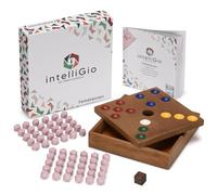 ideen.kollektiv Corsa Dei Maialini - Gioco Da Tavolo Gioco Di Dadi Wutz Gioco Di Cooperazione In Legno Gioco Per Famiglie Gioco Di Squadra Gioco Di Riscaldamento Gioco Del Bestiame Con Spazzole