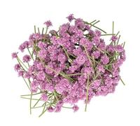 Ideen mit Herz Rami di fiori decorativi, erba vela, fiori artificiali, decorazione, 40 g, lunghezza 5 cm, diametro 1,3 cm (viola)