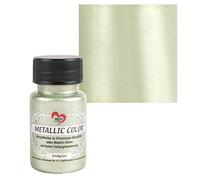 Ideen mit Herz Vernice acrilica premium con lucentezza metallizzata e alta pigmentazione dei colori, 50 ml (verde lime)