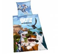 Idefix e gli Indomabili Lenzuola Set 140 x 200 cm + 70 x 90 cm 4442601077 blu Taglia:taglia unica