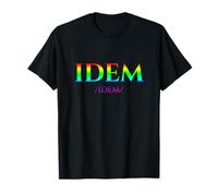 IDEM Lo Stesso ma Unico Latino Inspirational Rainbow LGBT Maglietta