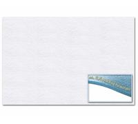 Iden Folia 510300 - Feltrini in Fogli, 30 x 45 cm, ca. 3,5 mm, 1 Pezzo, Colore: Bianco