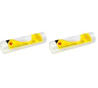 Idena 10339 - Pluriball per spedizioni, imballaggi e traslochi, 40 cm x 5 m in rotolo, 70 µ, trasparente, 1 pezzo (Confezione da 2)