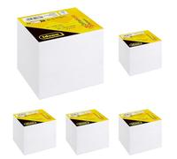 Idena 10442 - Blocco note, 9 x 9 cm, 800 fogli sciolti, bianco, 1 pz. (Confezione da 5)