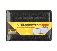 Idena 11339 - Porta biglietti da visita, per 40 biglietti, 10 x 7 cm, 1 pezzo
