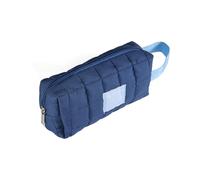 Idena 11371-Astuccio con Passante, Colore Blu, Circa 19 x 9 x 5 cm, Astuccio per cancelleria, Materiale per disegnare e per L'Ufficio, Multicolore, One Size, 11371