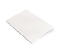 Idena 12247 - Blocco note, a righe, 160 pagine, 100 g/m², con nastro, ricarica pagine interne