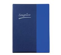 Idena 20105 - Raccoglitore ad anelli per cartelle, DIN A4, 10 tasche, trasparent