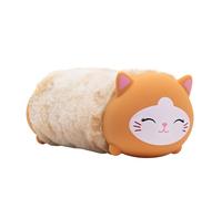 Idena 20214-Astuccio per matite con Cerniera, Circa, Grande Astuccio, Colore Beige, 22 x 8 x 8 cm, 20214