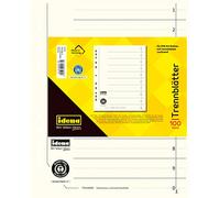 Idena 300231 - Divisori, formato A4, 100 pezzi