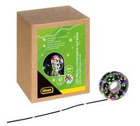 Idena 30541 - Microfavole a LED con 200 LED a colori, per uso esterno e interno, lunghezza circa 22,9 m su bobina, funzione timer di 8 ore, per il crafting, come decorazioni per feste