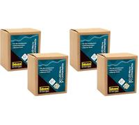 Idena 31824-2 - Microcatena luminosa a LED con 30 LED in bianco caldo, 2 pezzi, funzione timer di 6 ore, a batteria, ciascuno lungo 3,2 m, decorazione per feste, decorazione natalizia