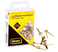 Idena 334031 - Mollette per modello, 80 pezzi, ottone