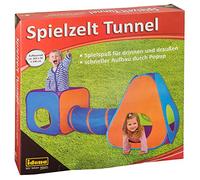 Idena 40118 - Tenda da gioco per bambini, per interni ed esterni, ca. 265 x 95 x 100 cm, multicolore