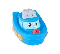 Idena 40331 - Scialuppa di Salvataggio con Fori per spruzzare, Barca Giocattolo Galleggiante, Giocattolo da Bagno per Bambini dai 18 Mesi, Assortito in Rosso e Blu, Vasca da Bagno, Piscina e sabbiera