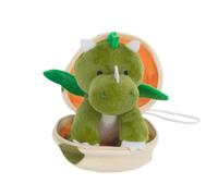 Idena 40367-Mini nell'uovo, Circa, Dinosauro Verde, Peluche da coccolare e Amare, Multicolore, 13 cm, 40367