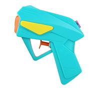Idena 40424 - Pistola ad acqua Power in plastica, dimensioni compatte perfette per le vacanze, in spiaggia o in piscina, circa 10 cm, colori assortiti
