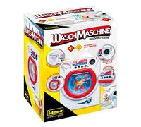 Idena 40469Lavatrice per Bambini con Effetti Luminosi e Sonori, Caricatore Frontale con 4 Programmi e Cestello Rotante, Giocattolo per L'Apprendimento di Abilità Pratiche, Multicolore, s, 40469